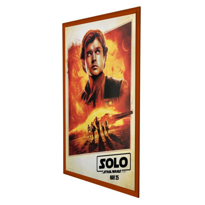 Cadre en aluminium Snapezo crème 36 x 48 Snap Premium Series, chargement frontal, affiche en aluminium