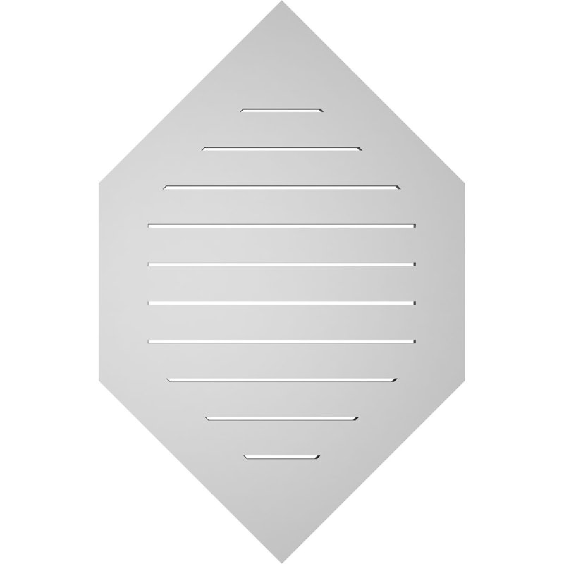 Pente verticale verticale en uréthane Signature, H 1 po x l 26 po x L 40 po