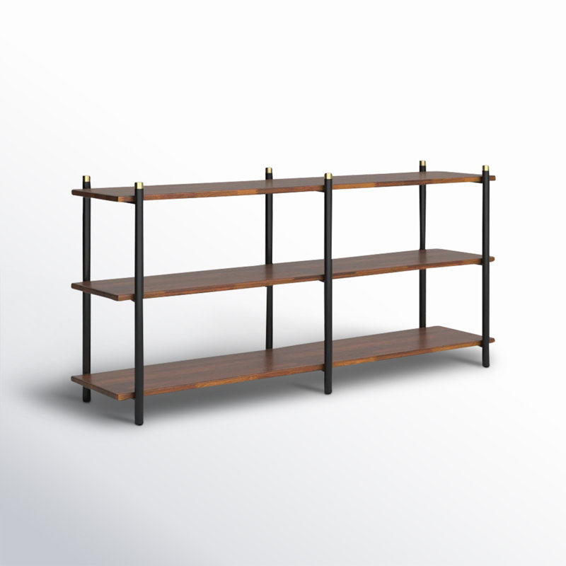Dakota 64'' Solid Wood Top Console Table