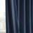 Basic Deluxe Velvet Room Darkening Curtain Pair - 2 Panels Window Curtains-1652069838-1652069837