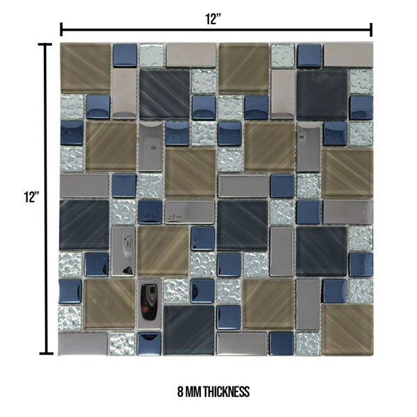 12 X 12 Mosaic Glass Tiles – American Bath Factory