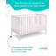 Lit de bébé convertible 3-en-1 Palmer Deux Remi-36392534