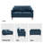 Azriah 55.9' Upholstered Loveseat Sofa-616326243