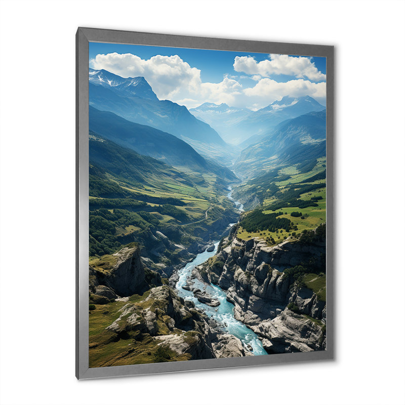 Reproduction d'art sur toile, Espagne, Espagne, H 40 po x l 30 po x P 1,5 po, Cadre photo argenté