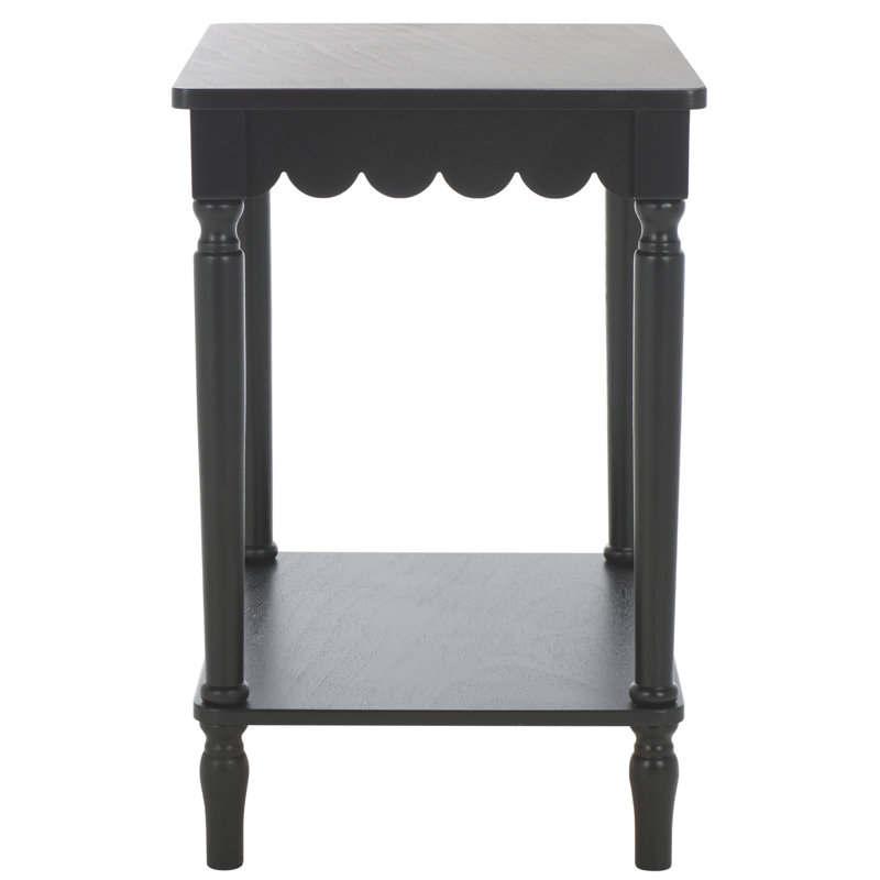 Haven End Table, Matte Black