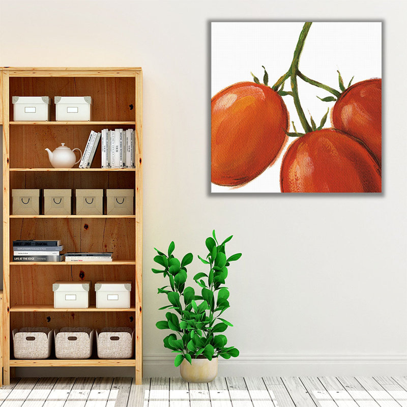 «Tasty on White», reproduction d'art sur toile, H 20 po x l 20 po