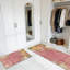 Tapis de cuisine 20 po x 32 po + 20 po x 48 po + 20 po x 59 po Tapis de cuisine à motif abstrait antidérapant 3 pièces
