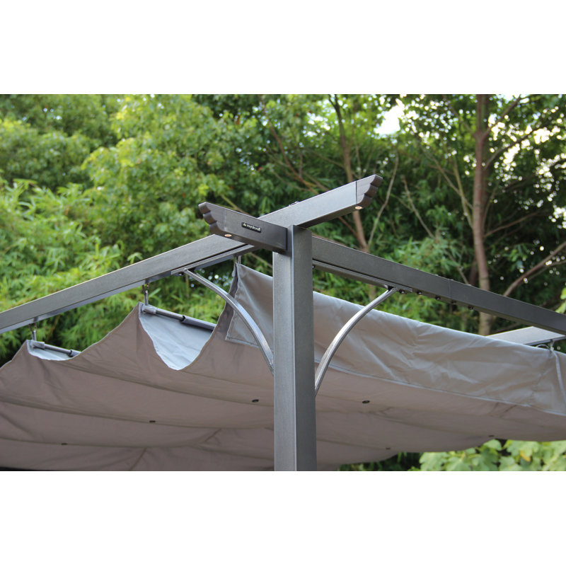 Prague 10 Ft. W x 10 Ft. D Steel Soft-top Gazebo