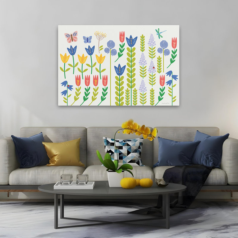 Blooms Blossoms - Time To Bloom I, H 40 po x l 60 po