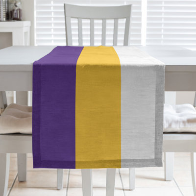 Minnesota Football Stripes Table Runner