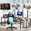 Fauteuil de jeu et de course pivotant ergonomique Inbox Zero-1912929723