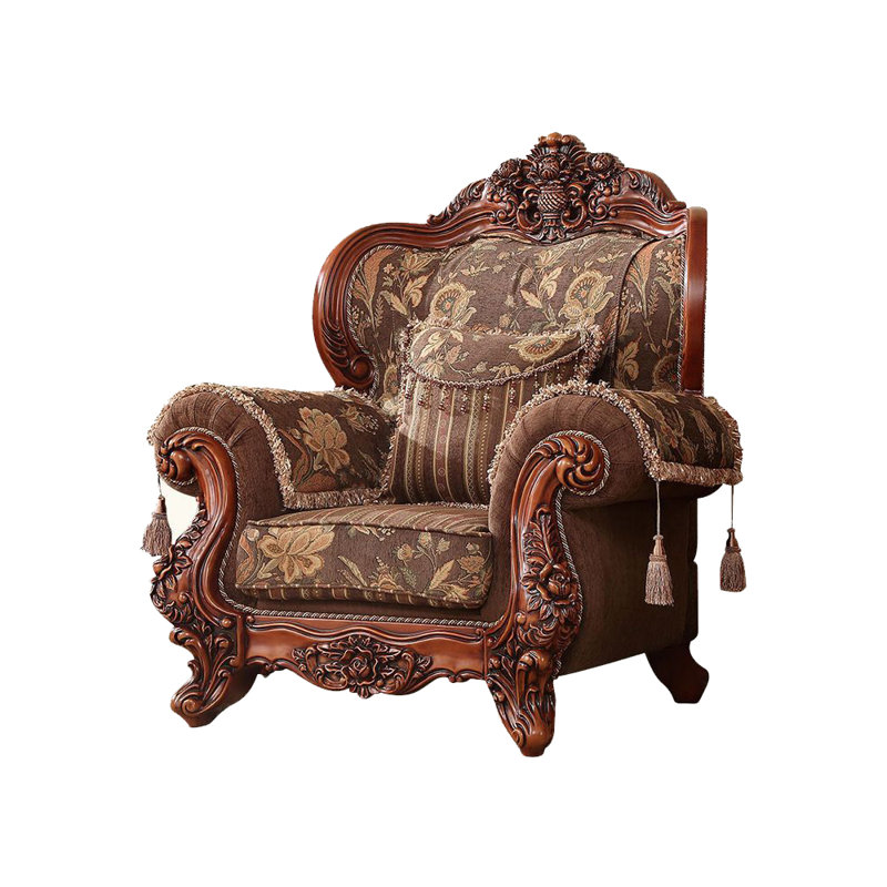 Chaise avec accoudoirs de 49,6 po European