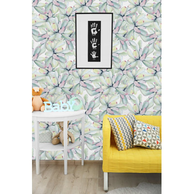 Peel & Stick Floral Wall Mural