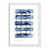 White Wood Framed Paper selected
