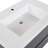30.5" Wall-Mounted Single Bathroom Vanity With Cultured Marble Top-1314339891