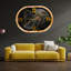 Horloge murale avec horloges mobiles en mouvement rond The-Gear_ 27 po