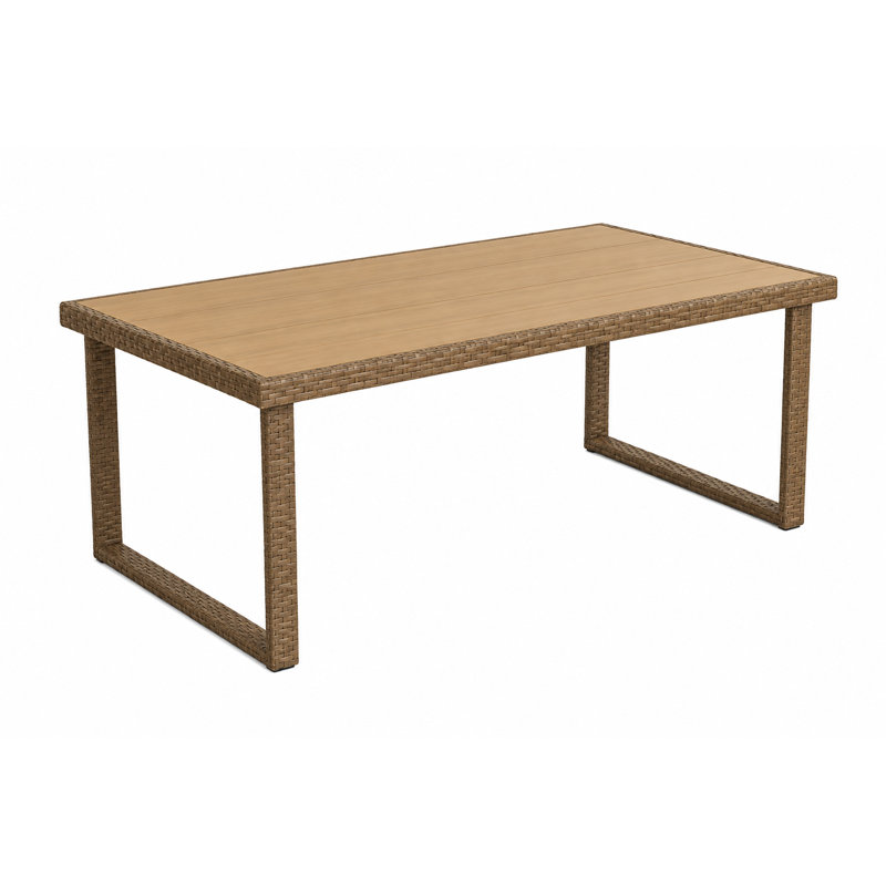 43.1" W X 23" D Outdoor Patio Side Table