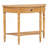 Half Moon Console Table With Drawer & Shelf - Rustic Accent Table, Sofa Table For Entryway, Living Room, Hallway And Foyer-1142424990-1142424984