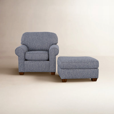 Ornella Chair and Ottoman by Birch Lane