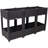 Planter Raised Bed, Elevated Planter Garden Box With Drainage Plug For Outdoor