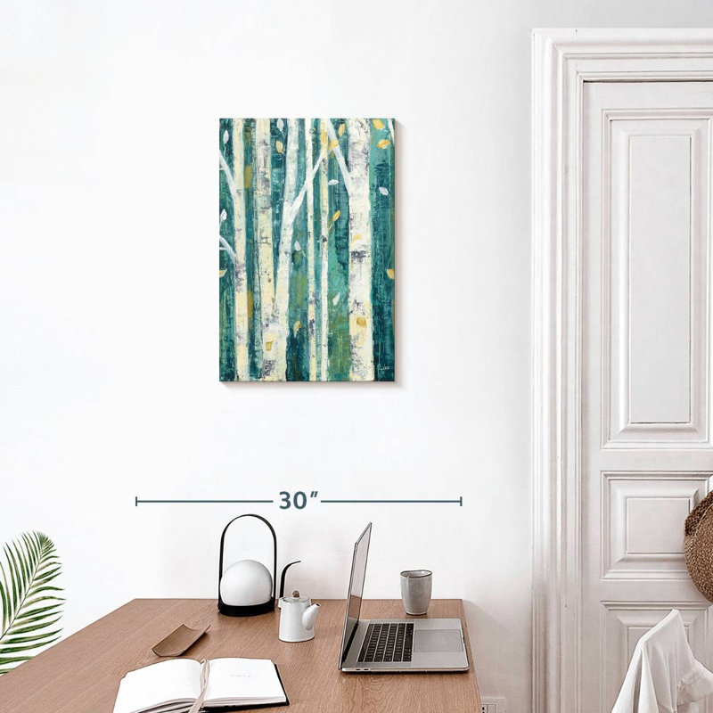 Harnek Birches In Spring I, H 24 po x l 16 po
