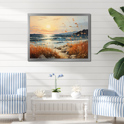 " Beach Breeze Pointillism III "