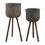 POT DE BAMBOU SUR PIEDS