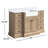 Claire 48'' Single Bathroom Vanity with Top-964897156