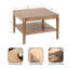Ardentown Transitional Two-Tiered Square Coffee Table-2146827816