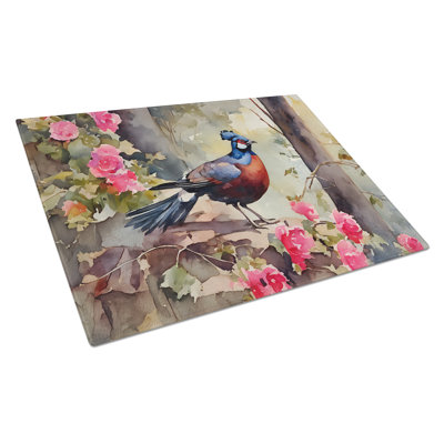 Pheasant Glass Cutting Board