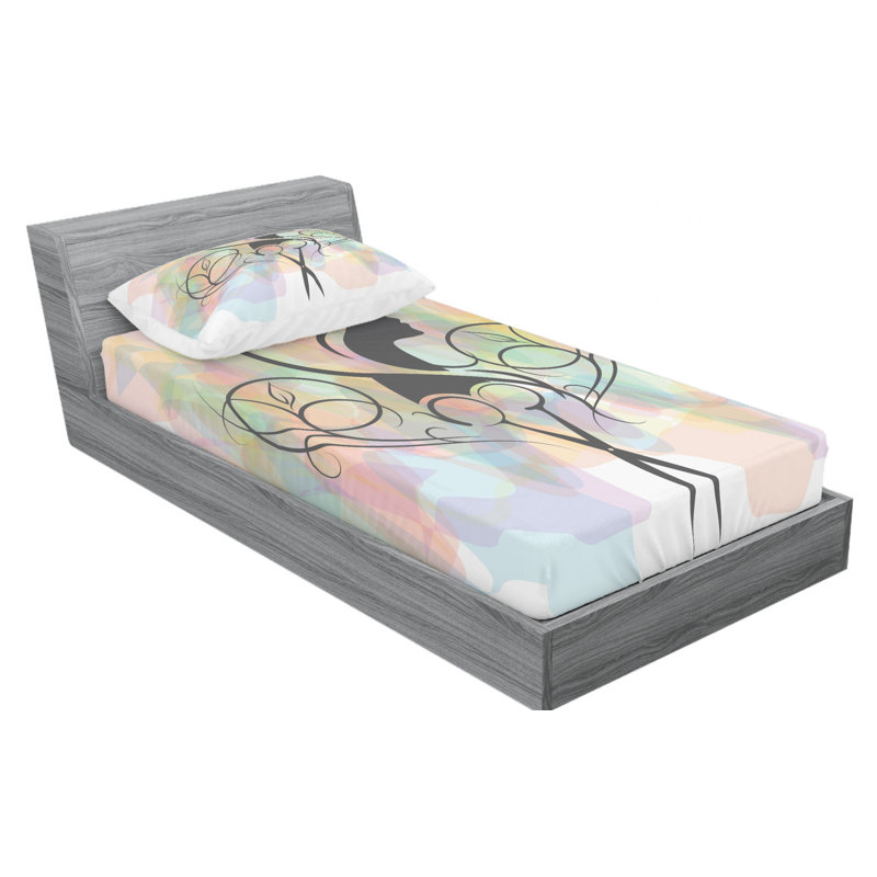 Microfiber Sheet Set, Twin XL Sheet Set + Fitted Sheet + 1 Pillowcase