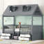 Structure de lit en bois-128966639