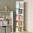 Rotating Bookshelf Tower, 360° Spinning Bookcase Lazy Susan, Revolving Round Carousel For Book Storage, Vertical Turning Spiral Corner Organizer-109334441