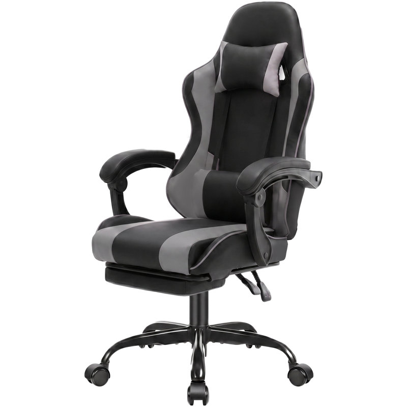 Trinx PC & Racing Game Chair, Gris