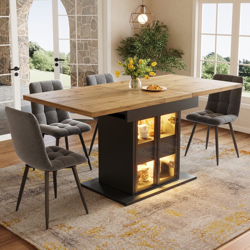Dining Table, Black