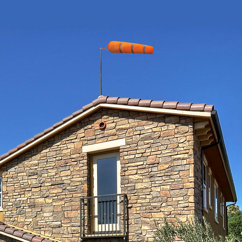 Anley Windsock - Sac à chaussettes en polyester avec ceinture réfléchissante Rip-stop, Grand