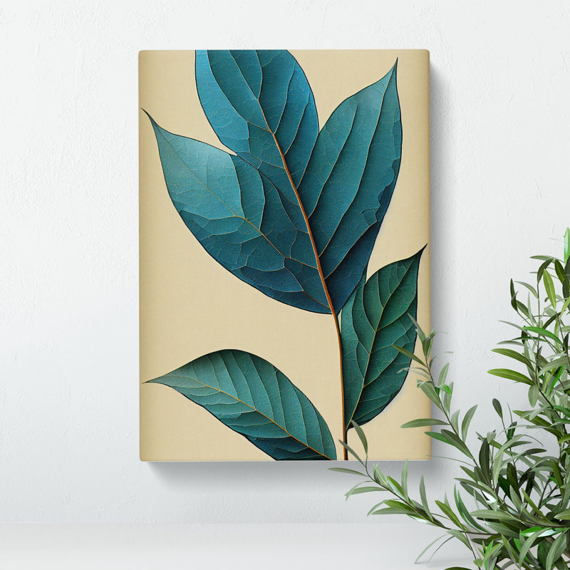 View Of A Leaves No.2 - Wrapped Canvas, 60cm H x 40cm W x 3cm D