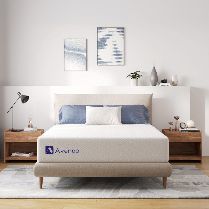 Matelas en mousse viscoélastique gélifiée 12 ", Très grand, 10"