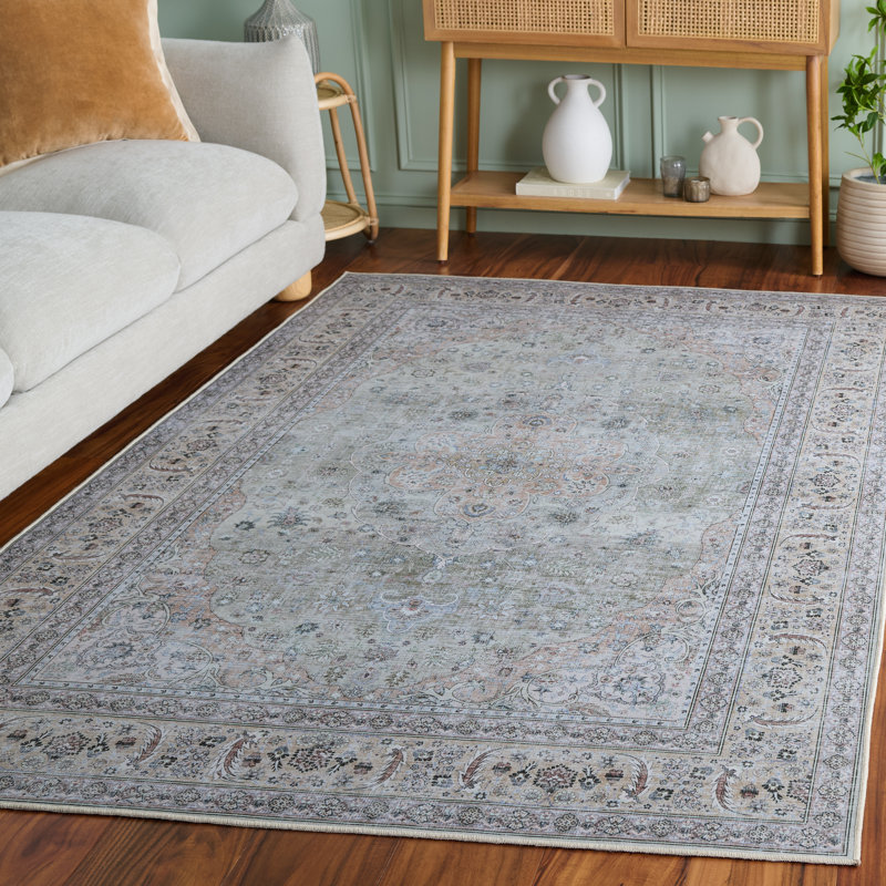 Tucson 222 Performance Machine Washable Oriental Rug, Rectangle 5' x 8'
