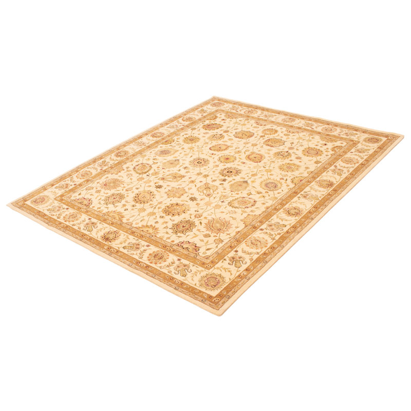 Tapis crème Tabriz 7 pi 9 po x 10 pi 0 po