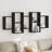  Wall Shelf Black Oak Engineered Wood-1143868953