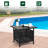 Kamilo Square Steel Outdoor Side Table , 21.7 " W 21.7 " D