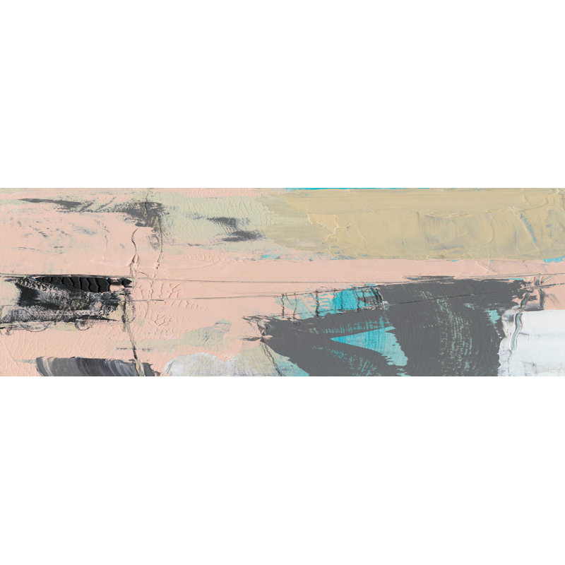 Pink-A-Boo VII by Titian - Wrapped Canvas Painting, 25 cm H x 76 cm W x 3.81 cm D