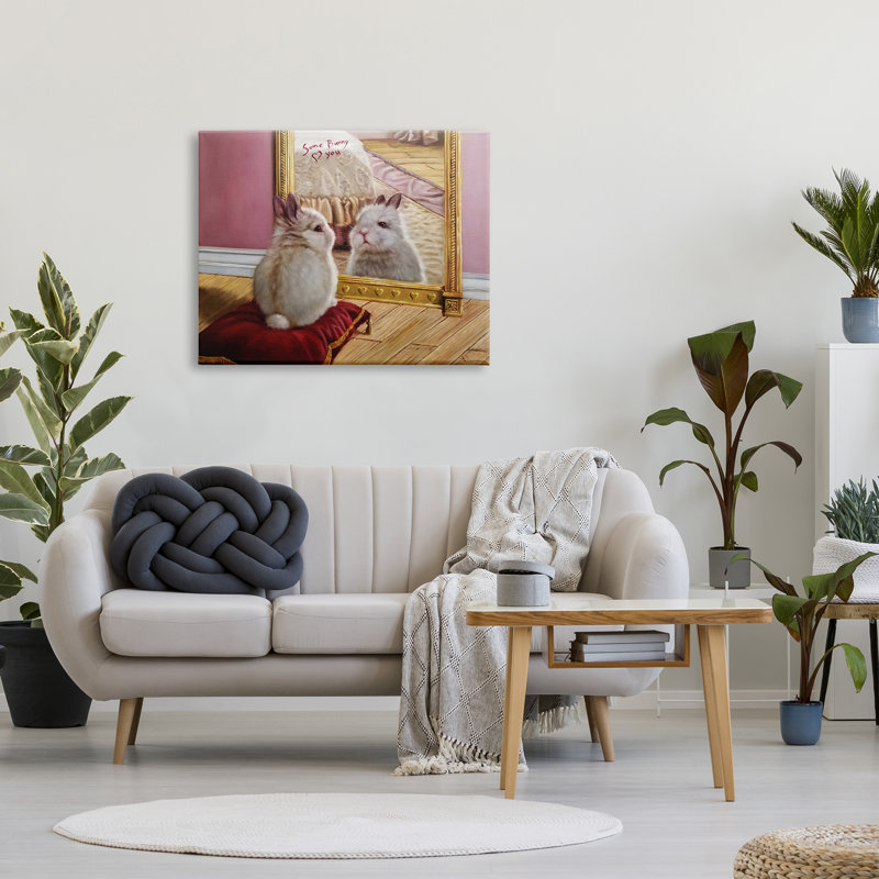 «Some Bunny Loves You», impression sur toile, Toile tendue, H 40 po x l 30 po x 1,5 po