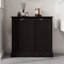 Armoire de trieur de linge inclinable à deux compartiments-286265901