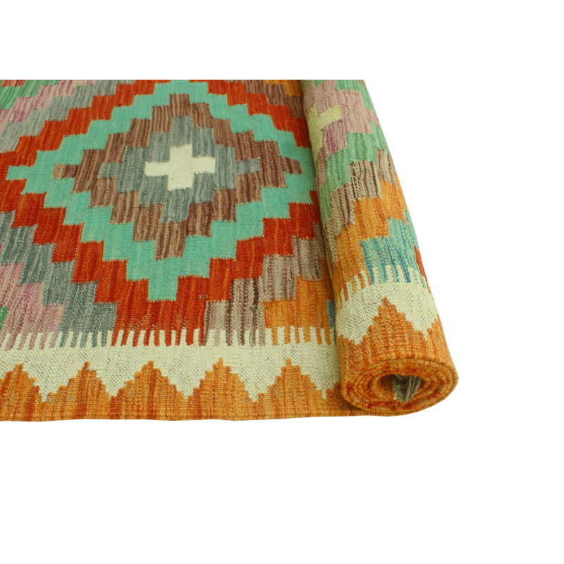 Bobbee Wool Geometric Indoor Rug