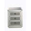 Noralie Mirrored & Faux Dimaonds Accent Table