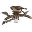 Rustic Lodge 1 - Light Semi Flush Mount