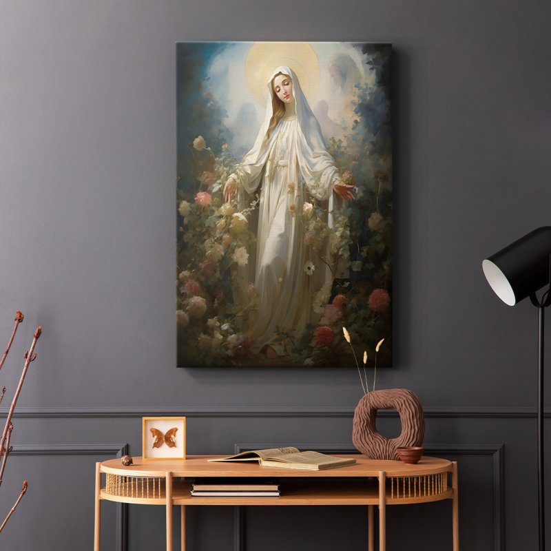 Série Religious LX III - Toile tendue avec châssis Premium - Prêt à être accroché, H 18 po x l 12 po