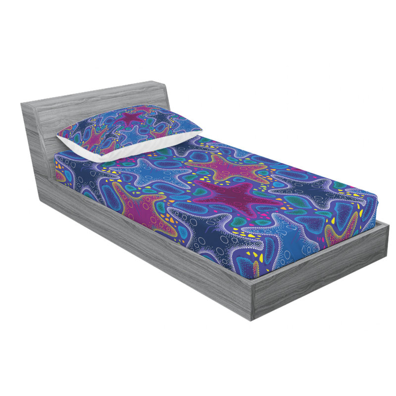 Microfiber Sheet Set, Twin Sheet Set with Fitted Sheet